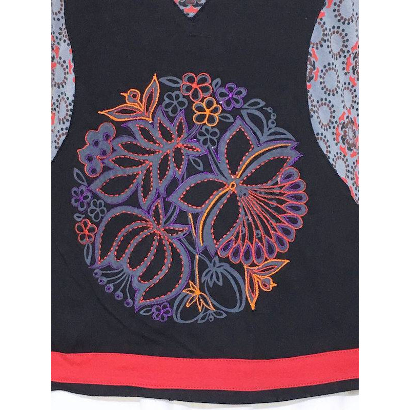 T-Shirt Femme Majuly Mandalas Ethnique