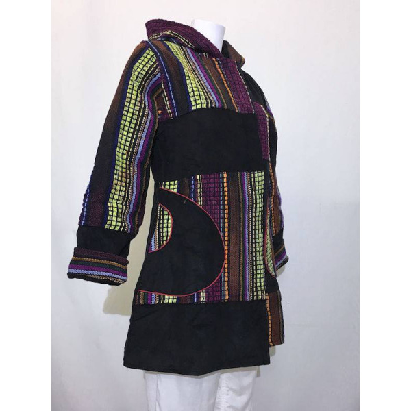 Manteau Femme Hilsa Velours Côtelé Épais