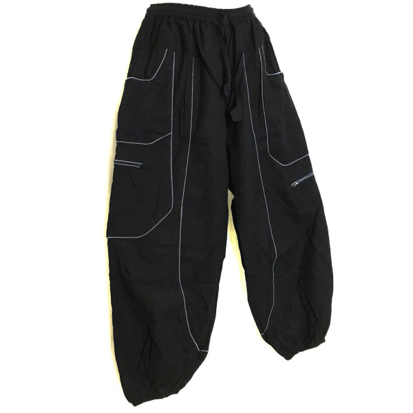 Pantalon Aladin Quatre Poches EV13-19 Noir et Gris