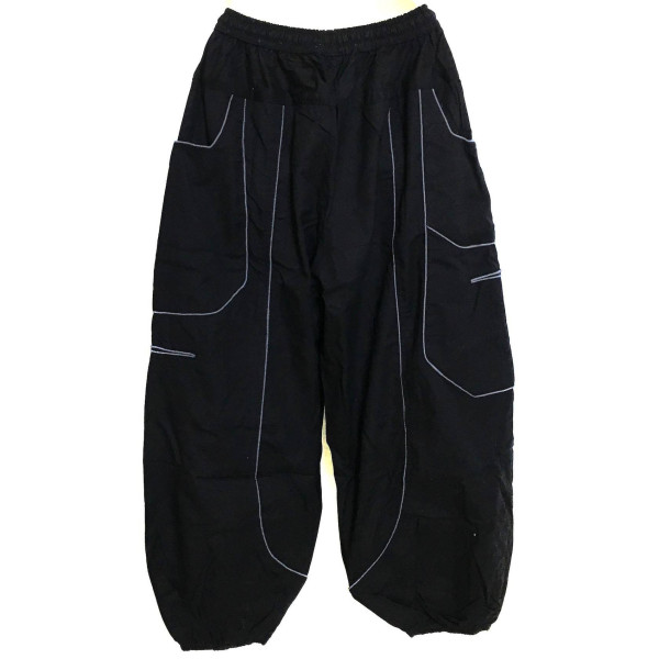 Pantalon Aladin Quatre Poches EV13-19 Noir et Gris