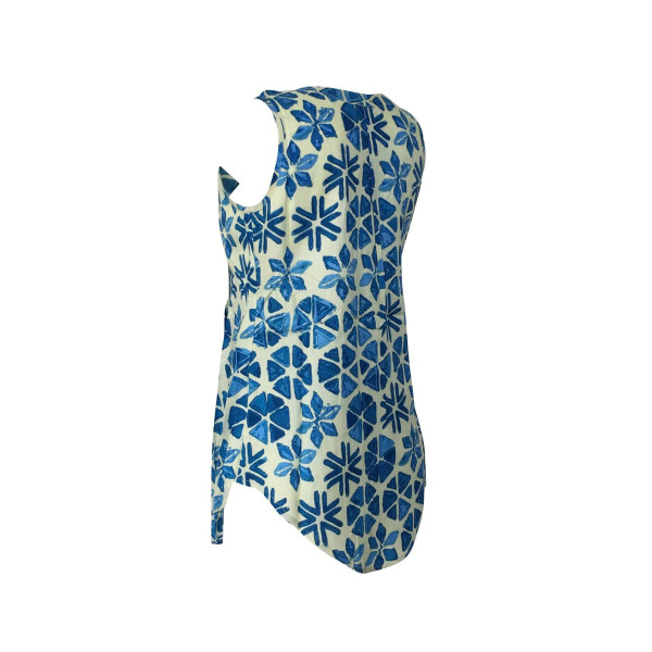 Tunique Kenda Femme Rayonne motif Catena Bleu