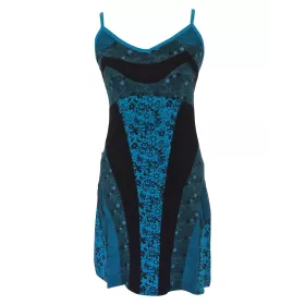 Robe Courte Wani réf: EV15-04 Bleu