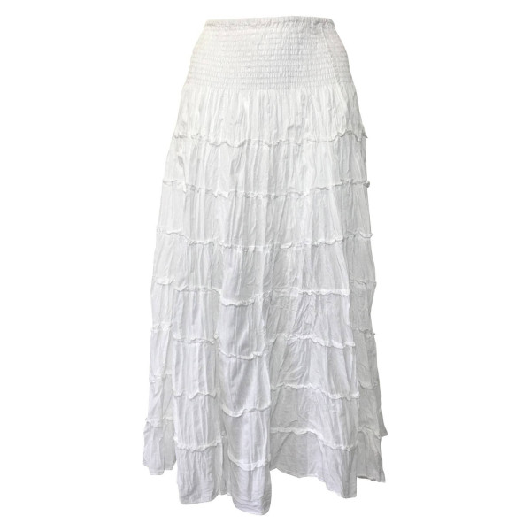 Jupe Midi Coton Esprit Chiffon