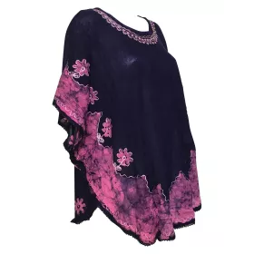 Tunique Okara Grande Taille BT-14 Marine et Parme