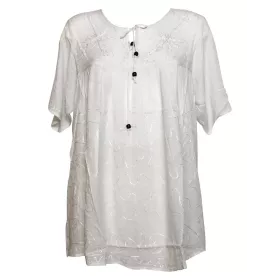 Caftan Malhia Grande Taille Viscose Huit Couleurs Unies