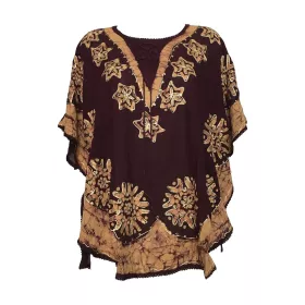 Kaftan Ample Batik BT-405 bordeaux