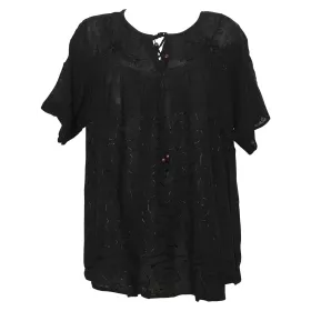 Caftan Malhia Grande Taille Viscose Huit Couleurs Unies