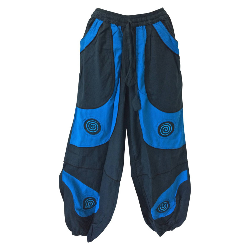 Pantalon Pétrole et Turquoise Dasai Pantalon Pétrole et Turquoise Dasai