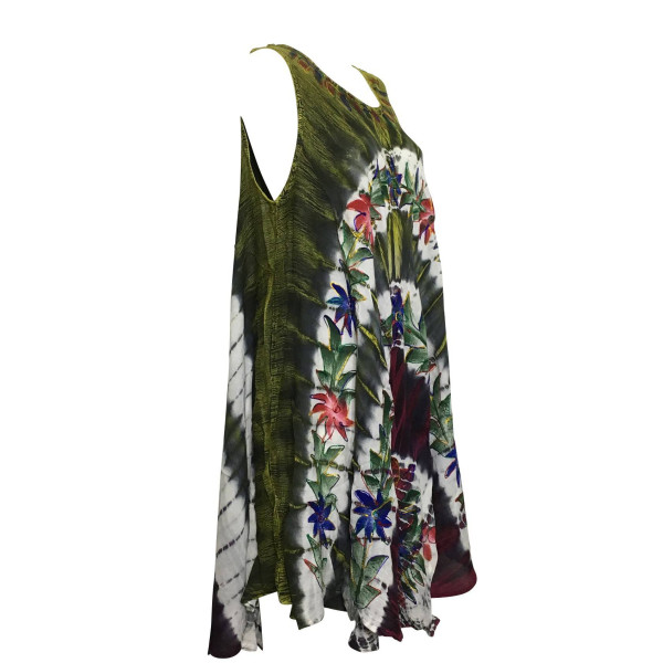 Robe Tie Dye Kanuja Mulicolore JK-491.vbgp