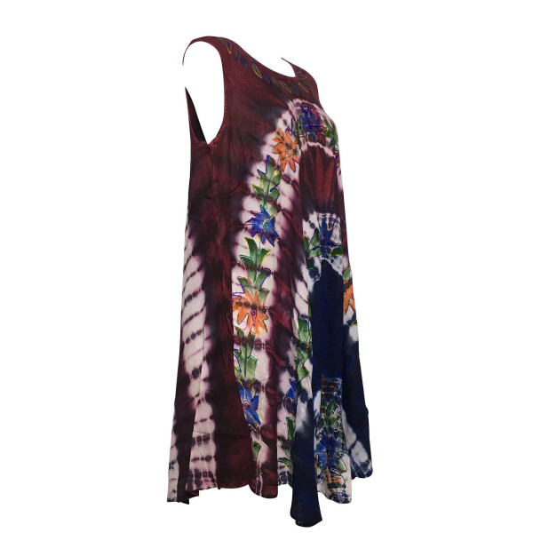 Robe Kanuja Mulicolore Tie Dye JK-491.bbm