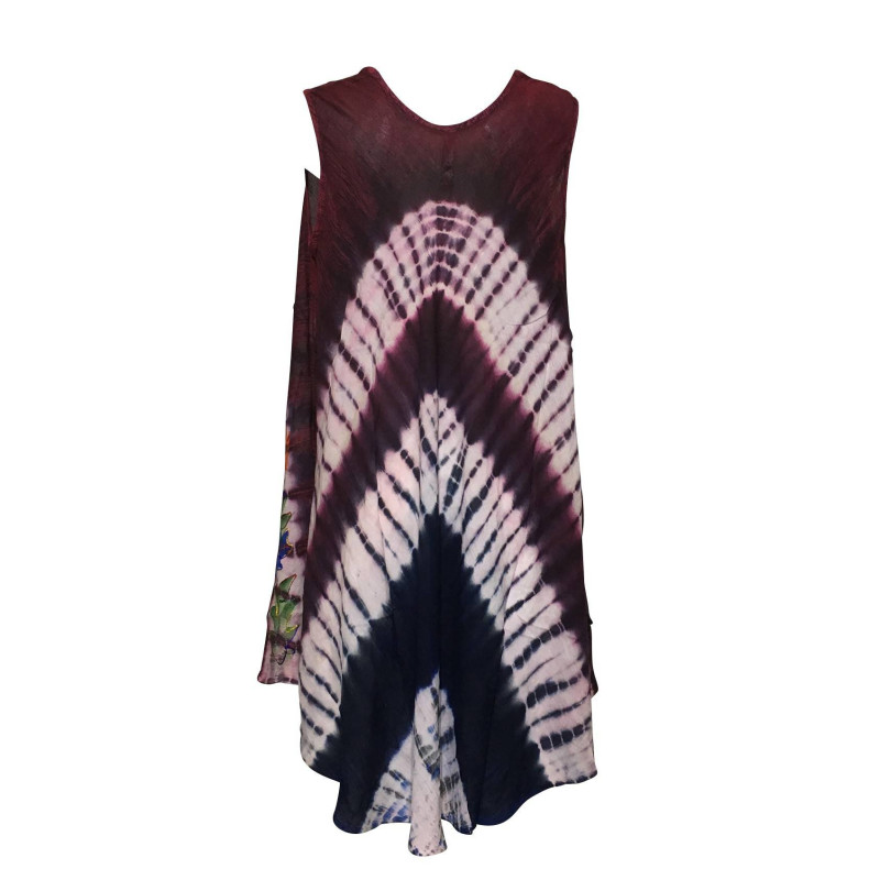 Robe Kanuja Mulicolore Tie Dye JK-491.bbm