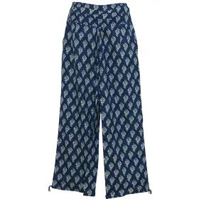 Pantalon Femme Naricha imprimé Cédar Bleu Marine