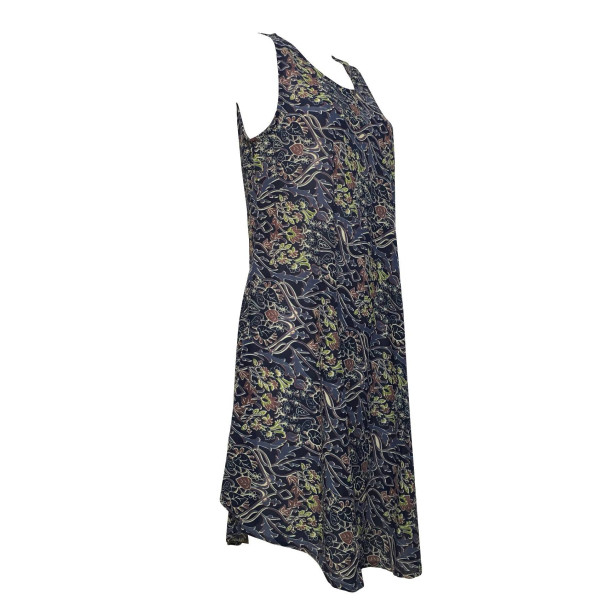 Robe Umbrella Asymétyrique imprimé Yalgi SD-M2/A