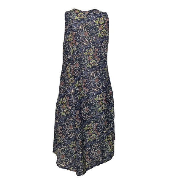 Robe Umbrella Asymétyrique imprimé Yalgi SD-M2/A
