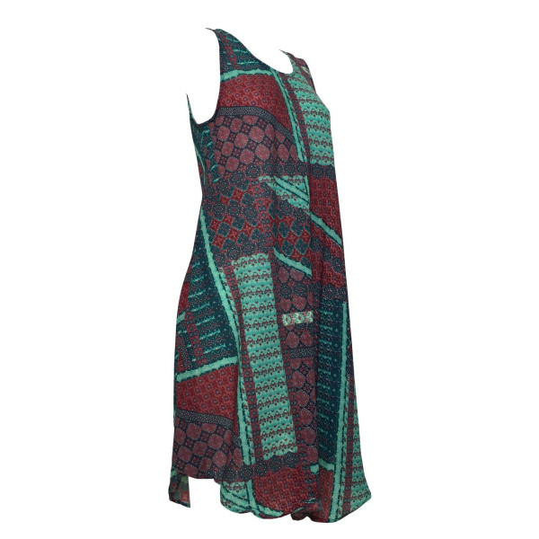 Robe Umbrella Asymétyrique imprimé Algur SD-M2/B