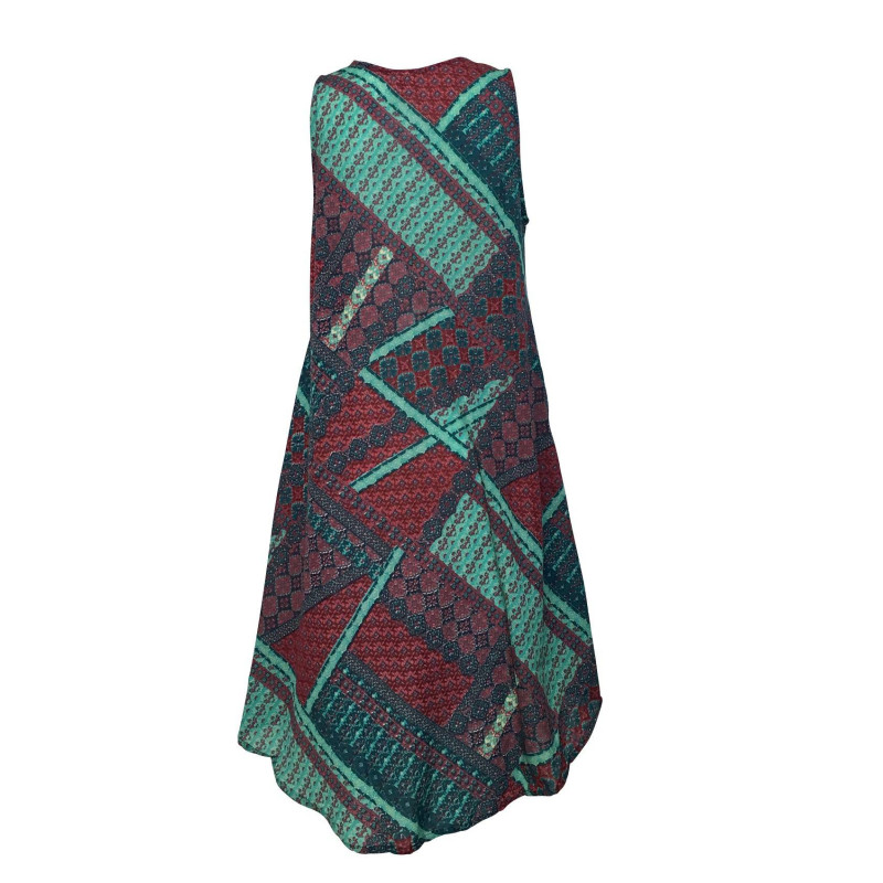 Robe Umbrella Asymétyrique imprimé Algur SD-M2/B