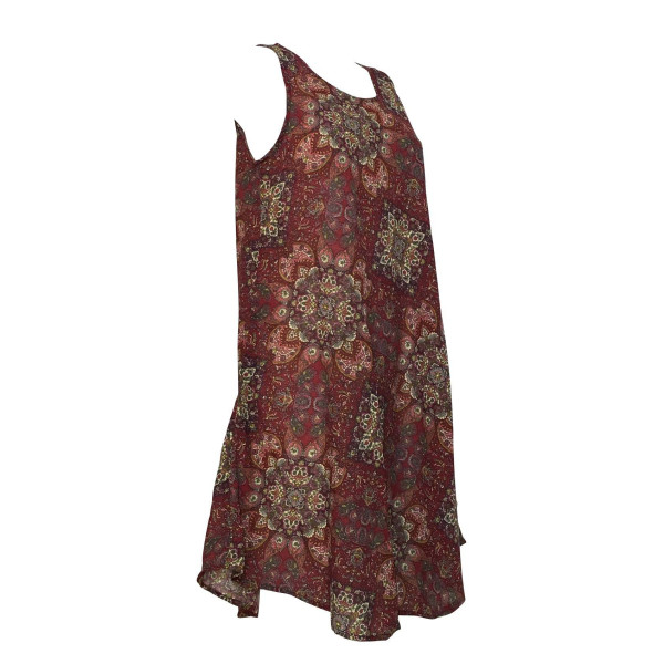 Robe Umbrella Inde Imprimé Tangol SD-M2/D