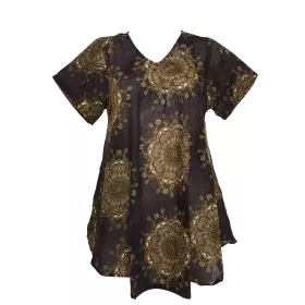 Tunique Tanda Voile Imprimé Sikha Grande Taille