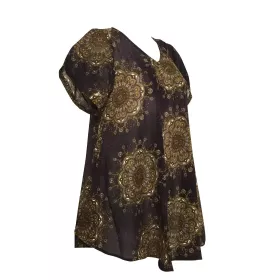 Tunique Tanda Voile Imprimé Sikha Grande Taille