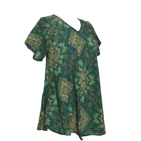 Tunique Tanda Voile Imprimé Radha Grande Taille