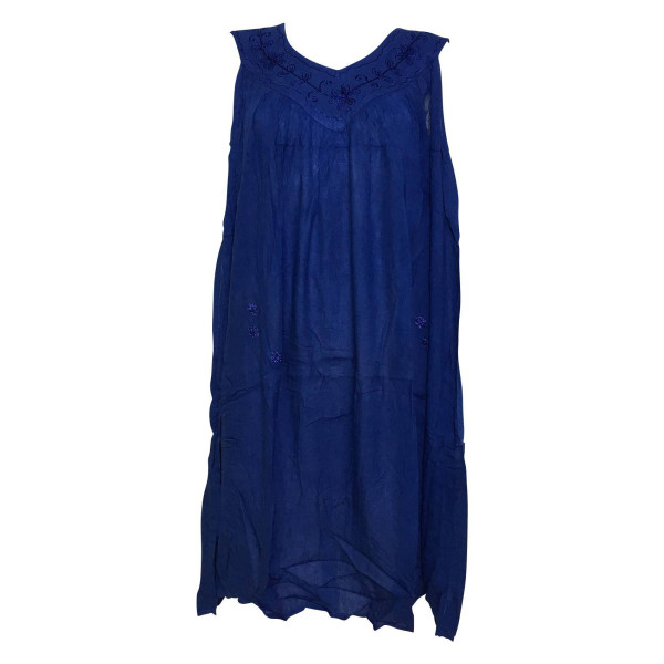Robe de plage Grande Taille unies Samudra