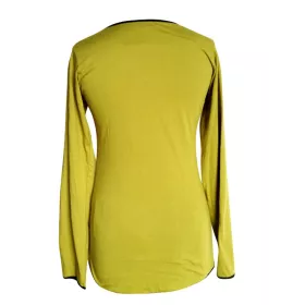 T-Shirt Lumbini Anis brodé Devant.