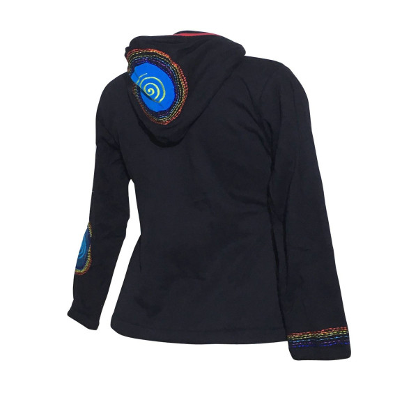 Sweater Femme Brodé Spirales