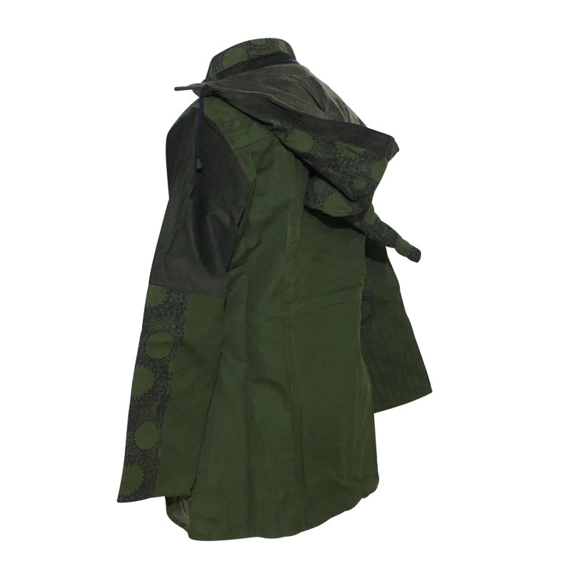 Manteau ethnique Kunjo Kaki