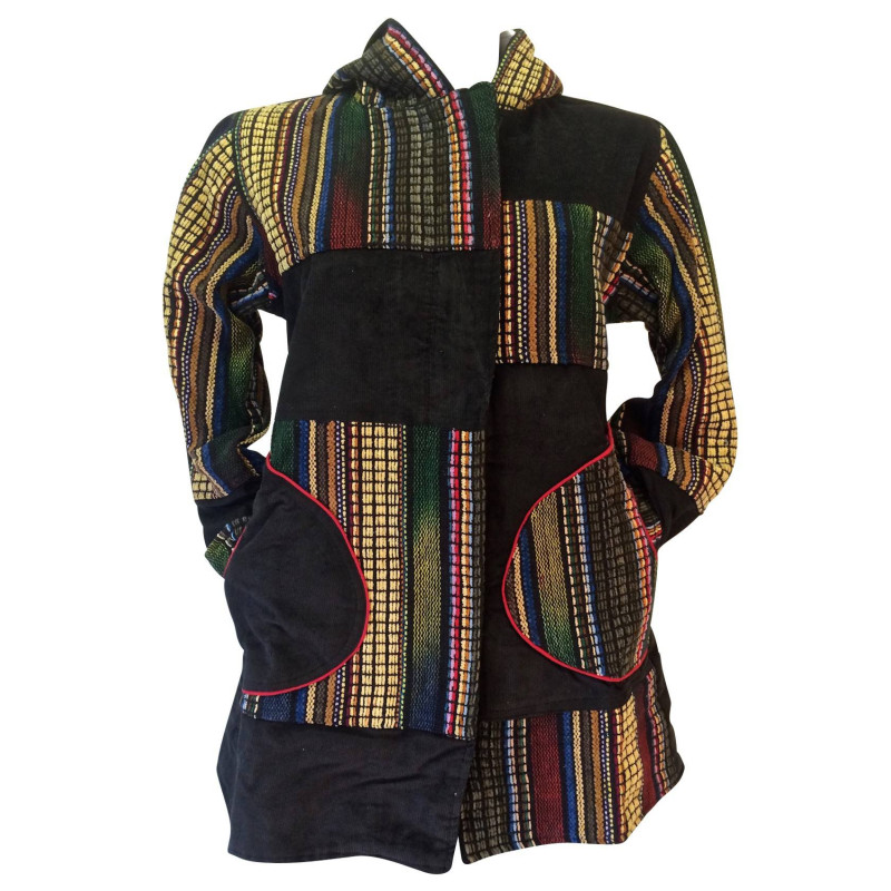 Manteau Sakti Velours côtelé Fourré Polaire