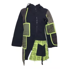 Manteau Femme Ethnique Souria Capuche Lutin