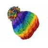 Bonnet Nahya Tricot Laine Pompon pour Femme en 9 Couleurs