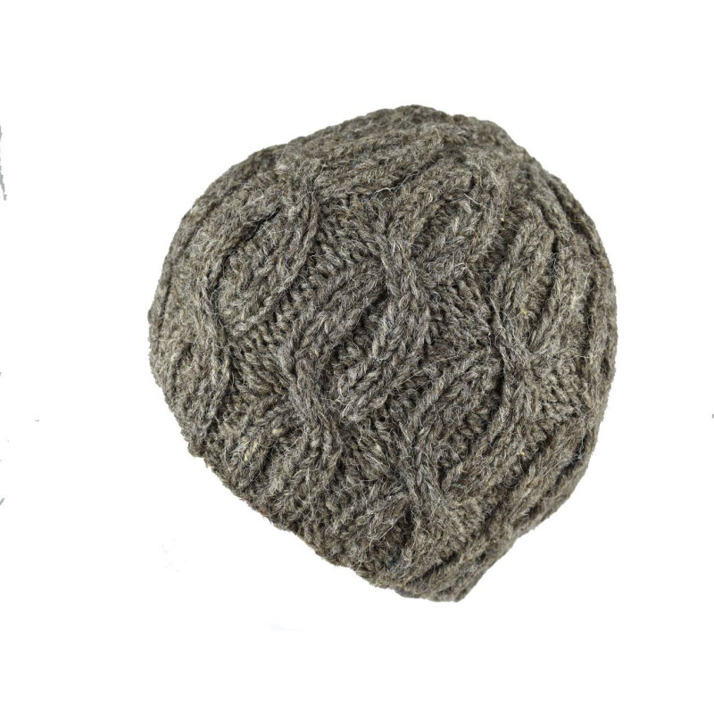 Bonnet Nahyri Tricot Laine Couleur Unie