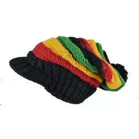 Casquette Dreadlocks Rasta Laine Tricotée