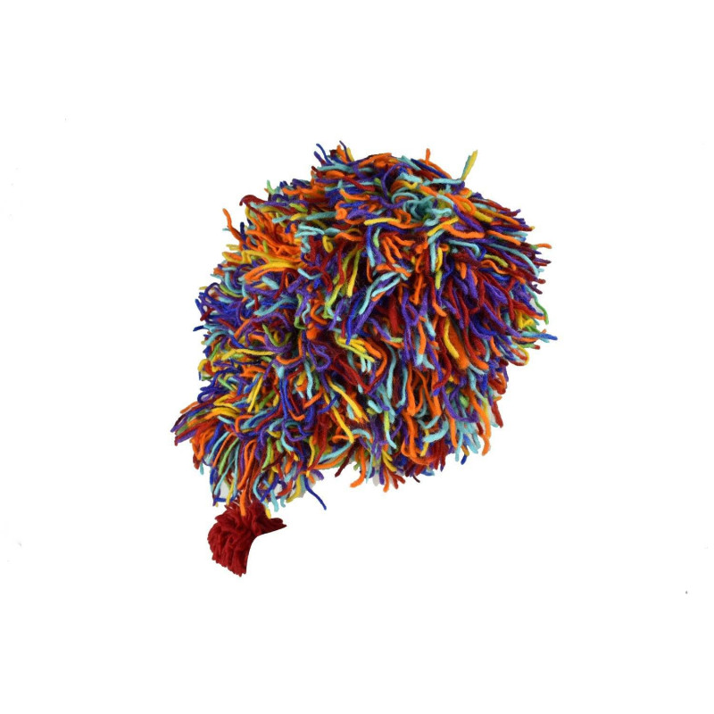 Bonnet Harka Unisexe Laine Tricotée Multicolore Rainbow