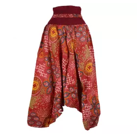 Sarouel Smocks Femme Coton Imprimé 2Sold48