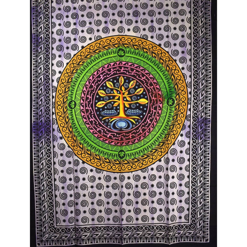 Tenture Tree Mandala 210 cm x 140 cm réf: BC-18/12