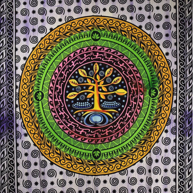 Tenture Tree Mandala 210 cm x 140 cm réf: BC-18/12