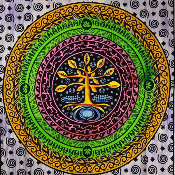 Tenture Tree Mandala 210 cm x 140 cm réf: BC-18/12