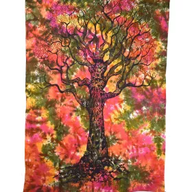 Tenture Tree Tie Dye 210 cm x 140 cm réf: BC-18/24