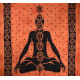 Tenture Yogi Chakra Tie Dye réf: BC-18/31