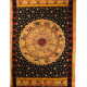 Tenture Astrologic Tie Dye 210 cm x 140 cm réf: BC-18/35 Peche