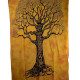 Tenture Tree Tie Dye Pêche 210 cm x 140 cm réf: BC-18/37