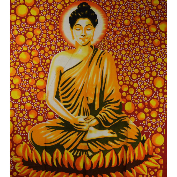 Tenture Bouddha Lal Bubbles 210 cm x 140 cm réf: BC-18/41