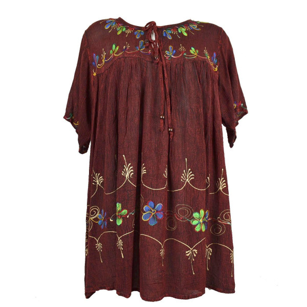 Blouse Molhia Grande Taille JK-2316 Bordeaux