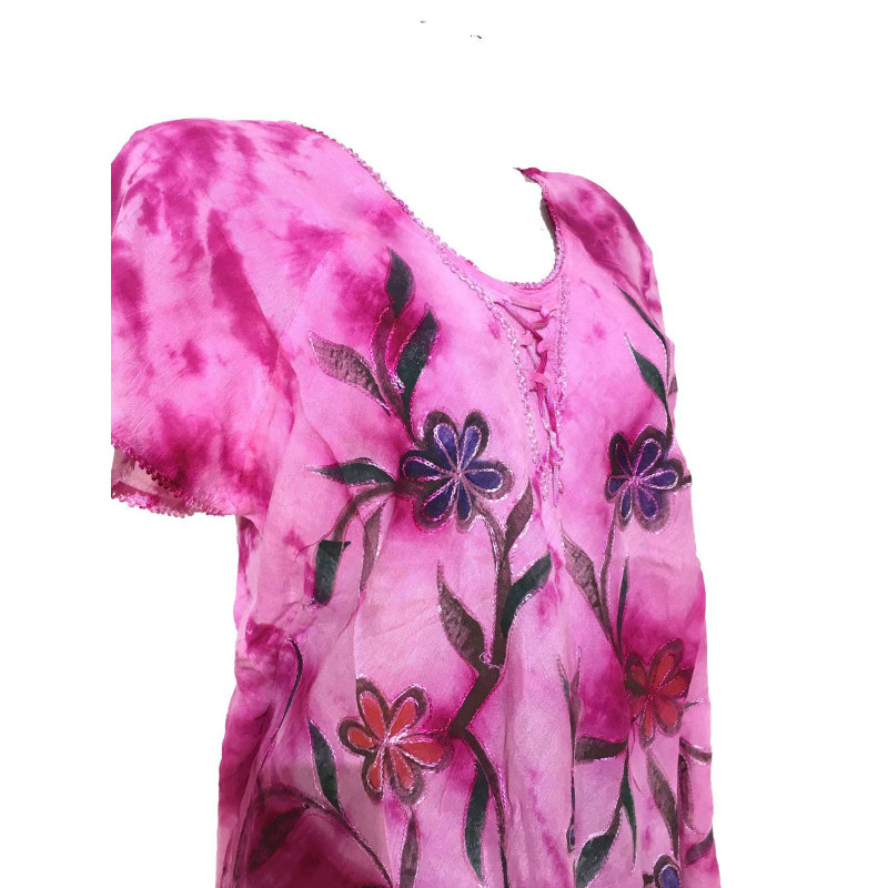 Tunique Batik Grande Taille JK-70 rose