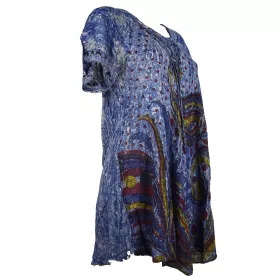 Tunique Deoni Petites Manches JK-1119 Bleu