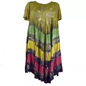 Robe Dimda Batik Quatre Tons