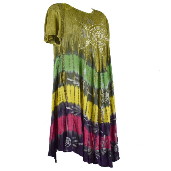 Robe Dimda Batik Quatre Tons