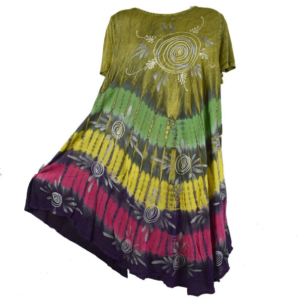 Robe Dimda Batik Quatre Tons