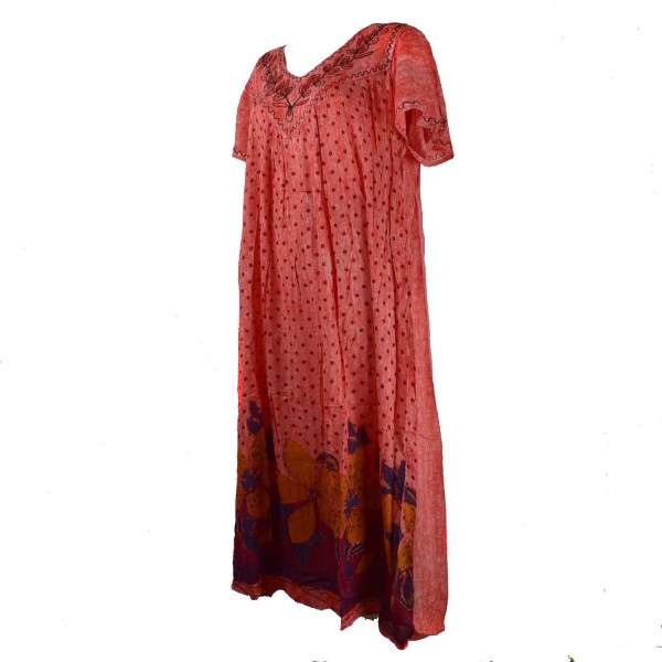 Robe Longue Julapali JK-1908 Tie Dye Orange